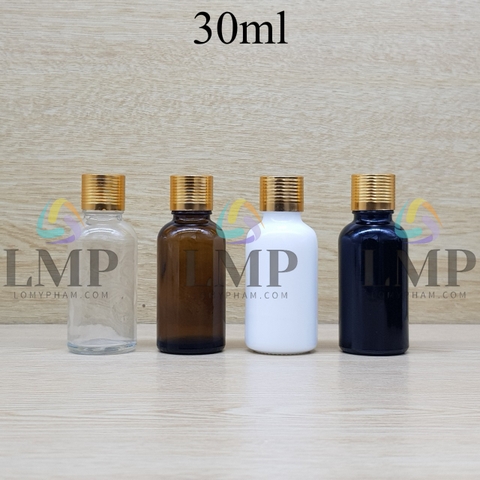 Chai tinh dầu nắp sọc 30ml