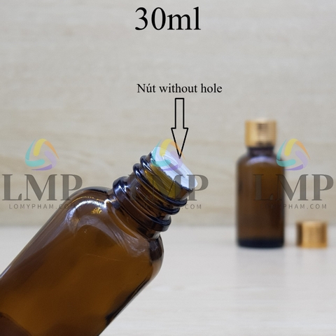 Chai tinh dầu nắp sọc 30ml