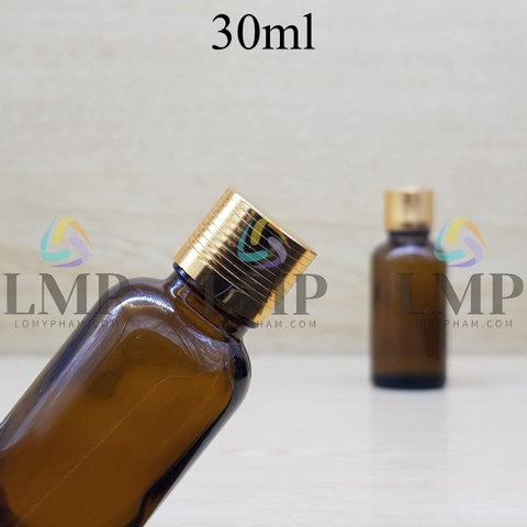 Chai tinh dầu nắp sọc 30ml