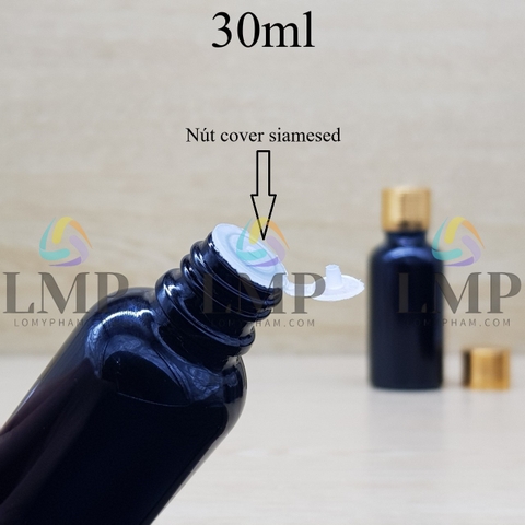 Chai tinh dầu nắp sọc 30ml