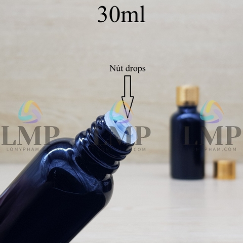 Chai tinh dầu nắp sọc 30ml
