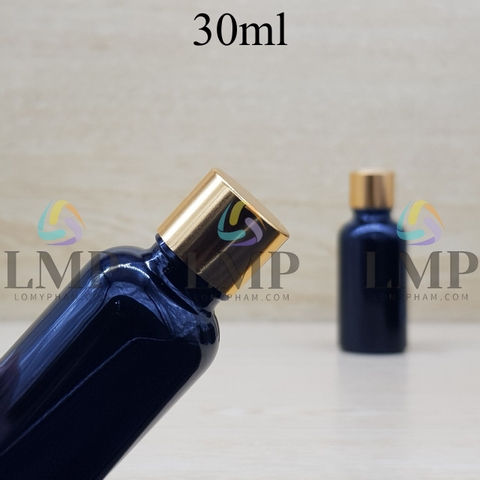 Chai tinh dầu nắp xi KO viền 30ml