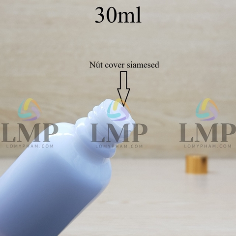 Chai tinh dầu nắp xi KO viền 30ml