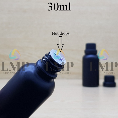 Chai tinh dầu phun mờ nắp dày 30ml