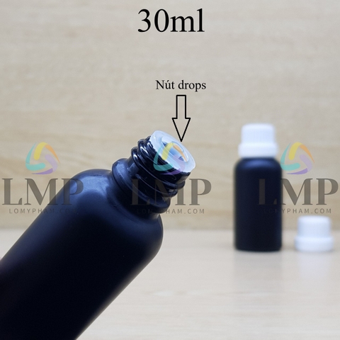 Chai tinh dầu phun mờ nắp dày 30ml