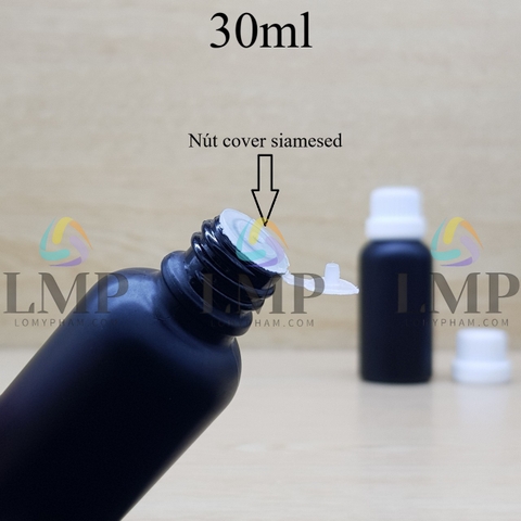 Chai tinh dầu phun mờ nắp dày 30ml
