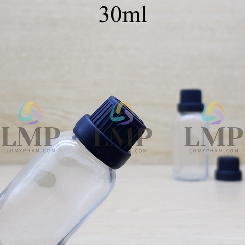 Chai tinh dầu nắp dày 30ml