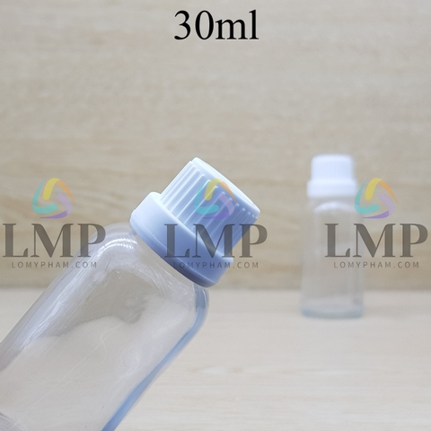 Chai tinh dầu nắp dày 30ml