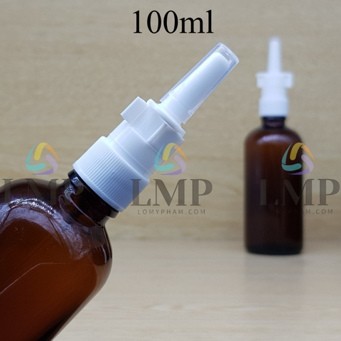 Chai tinh dầu xịt mũi có khóa 100ml