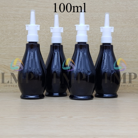 Chai đèn dầu xịt mũi có khóa 100ml