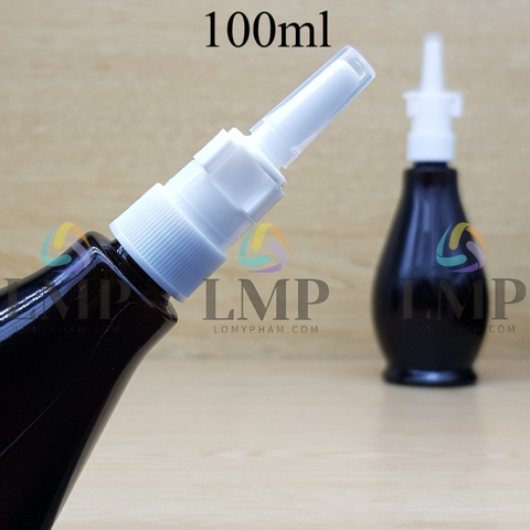 Chai đèn dầu xịt mũi có khóa 100ml