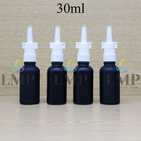 Chai tinh dầu phun mờ xịt mũi có khóa 30ml