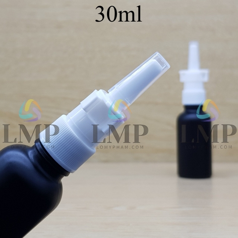 Chai tinh dầu phun mờ xịt mũi có khóa 30ml