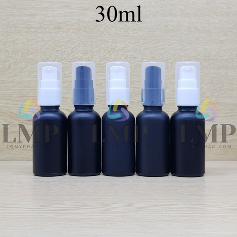 Chai tinh dầu phun mờ đầu xịt giọt KO viền 30ml