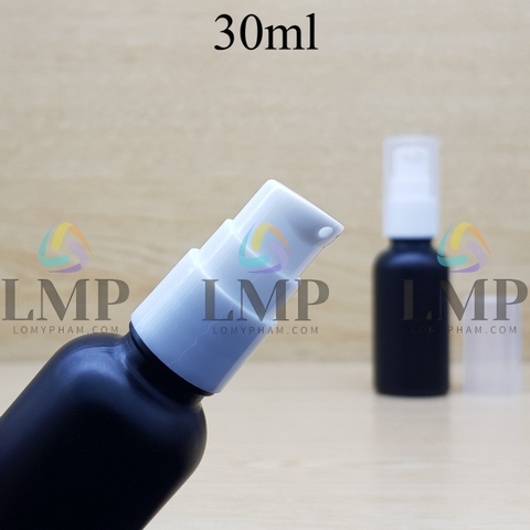 Chai tinh dầu phun mờ đầu xịt giọt KO viền 30ml