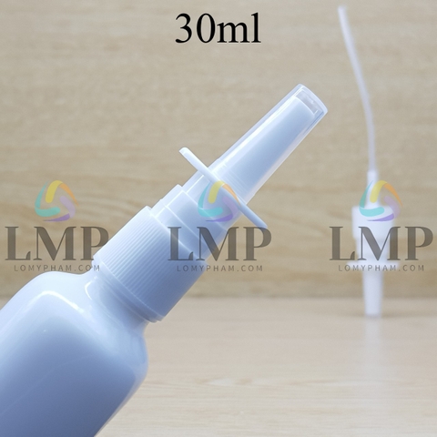 Chai tinh dầu xịt mũi vuông thẳng 30ml