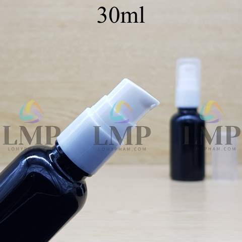 Chai tinh dầu đầu xịt giọt có 2 viền 30ml