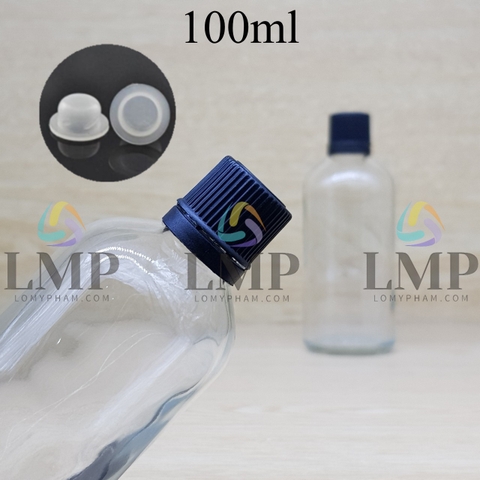 Chai tinh dầu nắp nhựa mỏng 100ml
