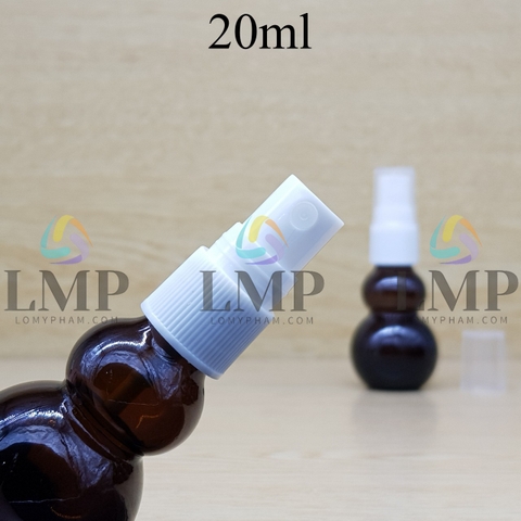 Chai hồ lô phun sương sọc 20ml