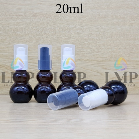 Chai hồ lô xịt giọt KO viền 20ml