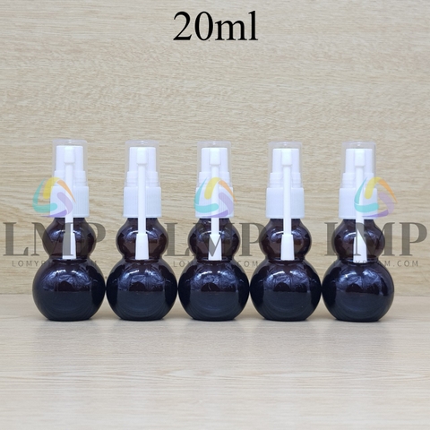 Chai hồ lô xịt mũi xoay 360 độ 20ml