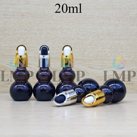 Chai hồ lô nắp bóp quai xách 20ml