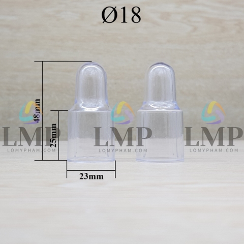 Nắp chụp của nắp bóp Ø18