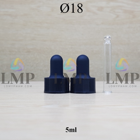 Nắp bóp khoen nhựa sọc Ø18