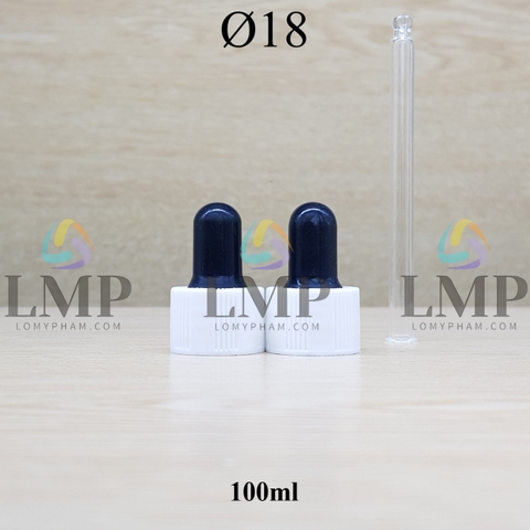 Nắp bóp khoen nhựa sọc Ø18