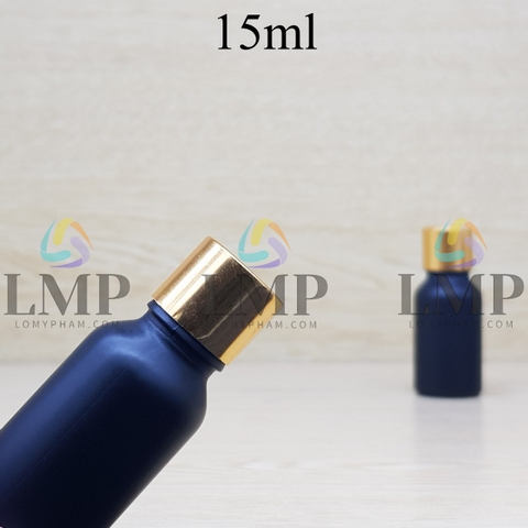 Chai tinh dầu nắp xi KO viền 15ml