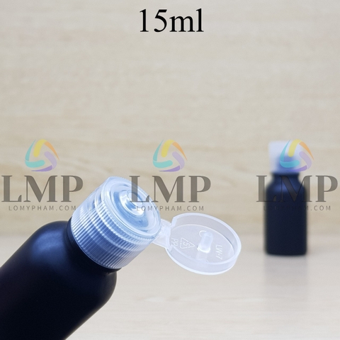 Chai tinh dầu nắp bật sọc 15ml