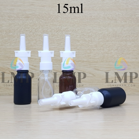 Chai tinh dầu xịt mũi có khóa 15ml