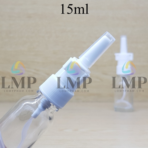 Chai tinh dầu xịt mũi có khóa 15ml