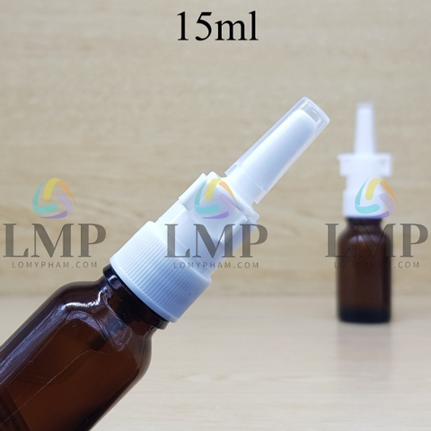 Chai tinh dầu xịt mũi có khóa 15ml