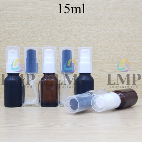 Chai tinh dầu đầu xịt giọt KO viền 15ml