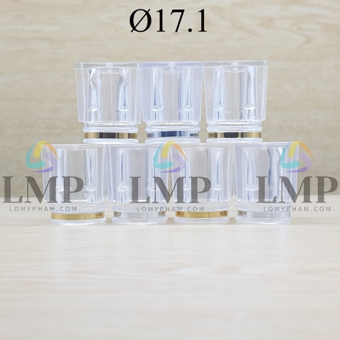 Nắp PS trong vuông viền Ø17.1