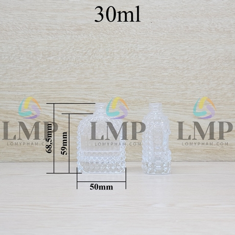 Thân chai gai 30ml cổ Ø14.5