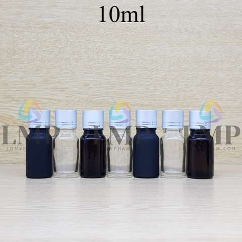 Chai tinh dầu nắp xi 2 viền 10ml
