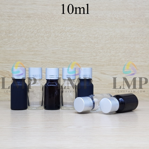 Chai tinh dầu nắp xi 2 viền 10ml