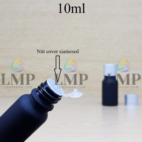 Chai tinh dầu nắp xi 2 viền 10ml