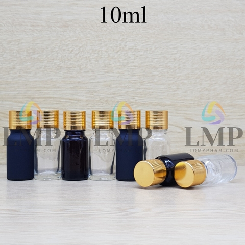 Chai tinh dầu nắp sọc 10ml