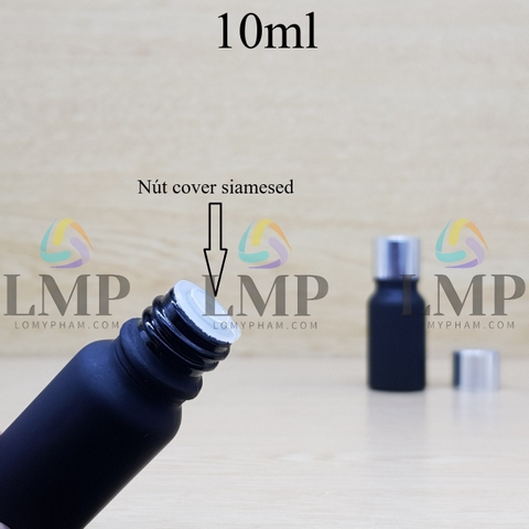 Chai tinh dầu nắp xi KO viền 10ml