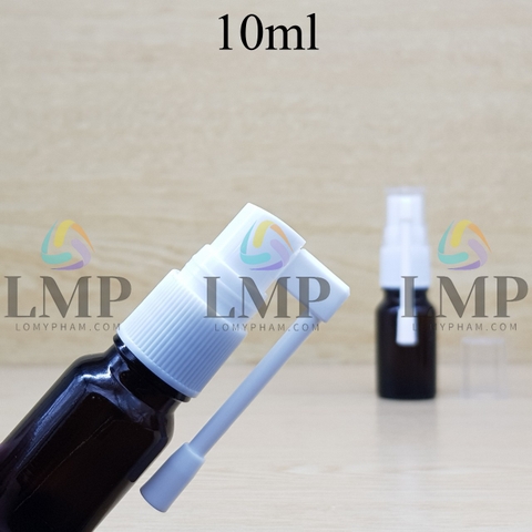 Chai tinh dầu xịt mũi xoay 360 độ 10ml