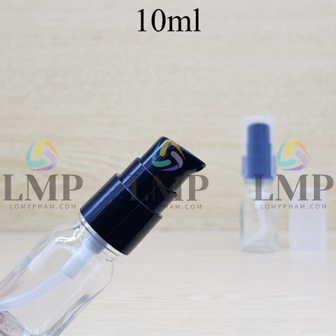 Chai tinh dầu đầu xịt giọt KO viền 10ml