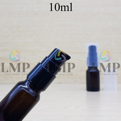 Chai tinh dầu đầu xịt giọt KO viền 10ml