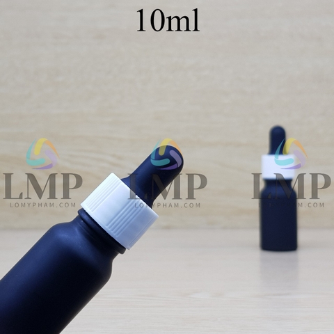 Chai tinh dầu nắp bóp khoen nhựa sọc 10ml