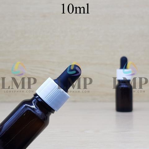Chai tinh dầu nắp bóp khoen nhựa sọc 10ml