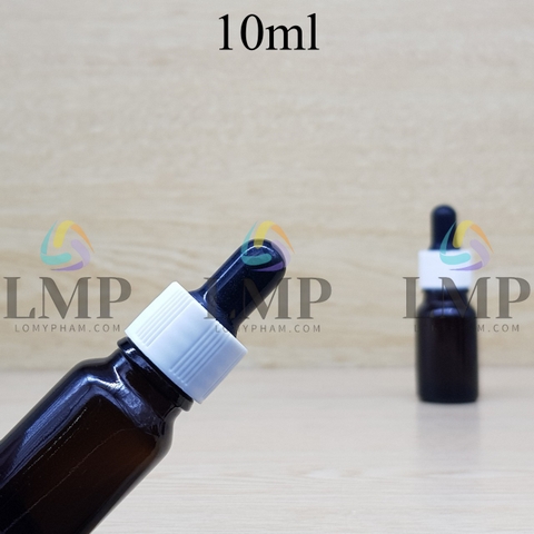 Chai tinh dầu nắp bóp khoen nhựa sọc 10ml