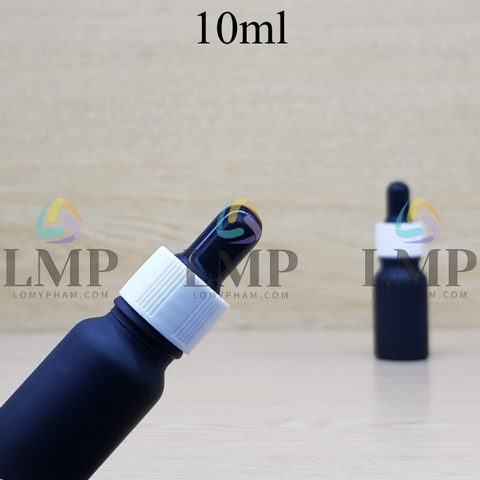 Chai tinh dầu nắp bóp khoen nhựa sọc 10ml