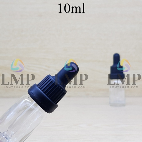 Chai tinh dầu nắp bóp sọc dày 10ml